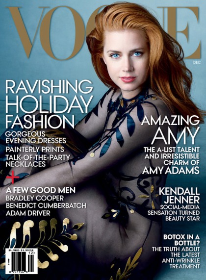 Amy Adams covers Vogue: will she finally win an Oscar this year for 'Big Eyes?'