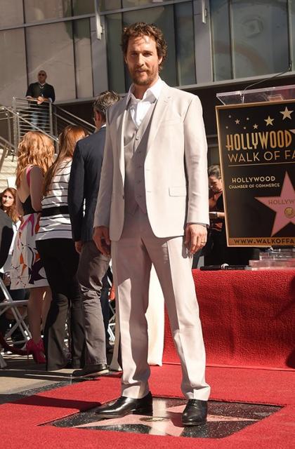 Matthew McConaughey Scores His Own Star on the Hollywood Walk of Fame