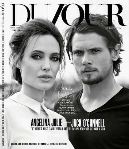 Angelina Jolie covers DuJour: 'I?ve never loved being in front of the camera'