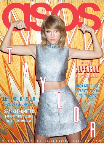 Taylor Swift Supergirl For ASOS Magazine January 2015