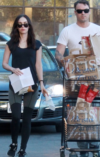 Megan Fox Out for Grocery Shopping in LA