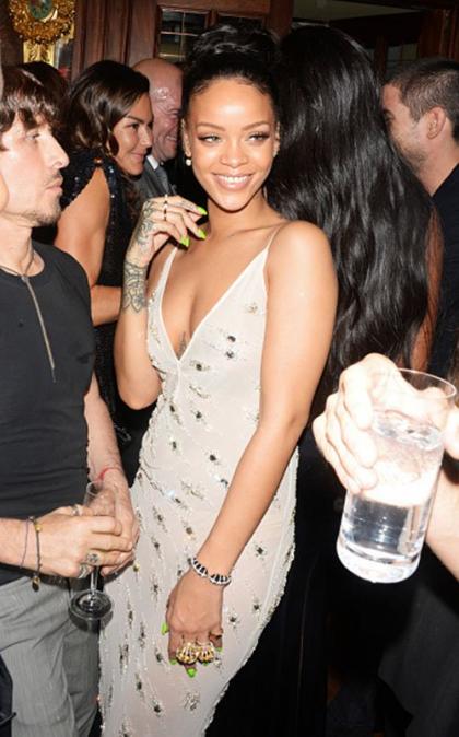 Rihanna Is Ravishing at 2014 British Fashion Awards