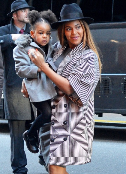 Beyonce & Jay-Z brought Blue Ivy to the NYC 'Annie' premiere: cute'