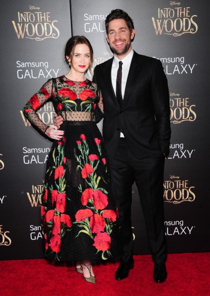 Emily Blunt in Dolce & Gabbana at 'Into the Woods' premiere: gorgeous'