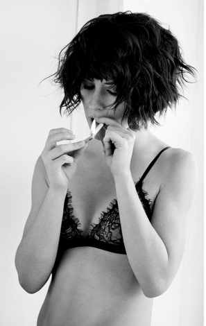 Evangeline Lilly Hot Lingerie For Esquire magazine January/February 2015 issue
