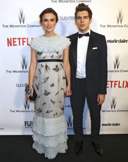 Keira Knightley in custom Chanel at the Globes: did she lose her style mojo?