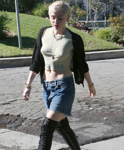 Miley Cyrus Has A Serious Case Of Nippleitis