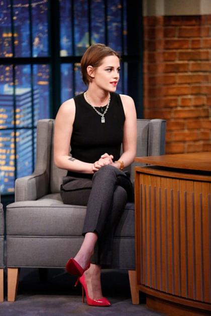 Kristen Stewart Tells Seth Meyers: I Don't Know What I?m Doing Next