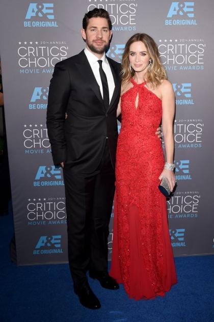 Emily Blunt & John Krasinski Are Super Adorable at 2015 Critics' Choice Movie Awards