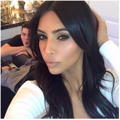 Kim Kardashian, the original selfie-taker, has been doing selfies since childhood