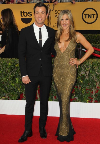 Jennifer Aniston in 'vintage' John Galliano at the SAGs: sexy or dated'