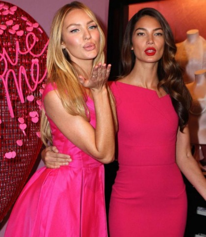 Candice Swanepoel And Lily Aldridge Make A Great Pair