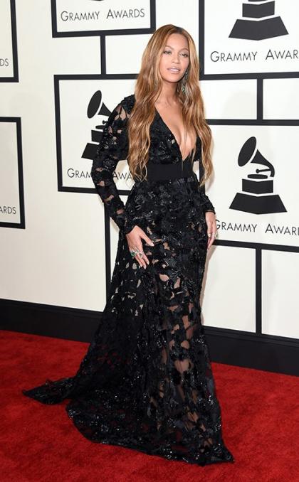 Beyonce Knowles Is Picture Perfect at the 2015 Grammy Awards