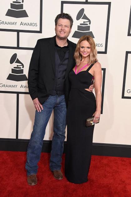 Blake Shelton & Miranda Lambert Team Up for 57th Annual Grammy Awards