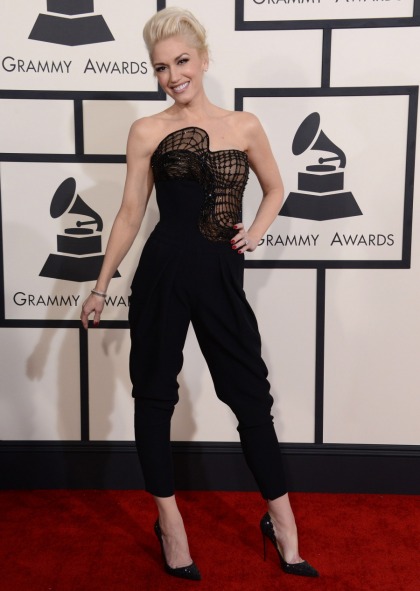 Gwen Stefani in custom Versace: one of the best looks of the Grammys?