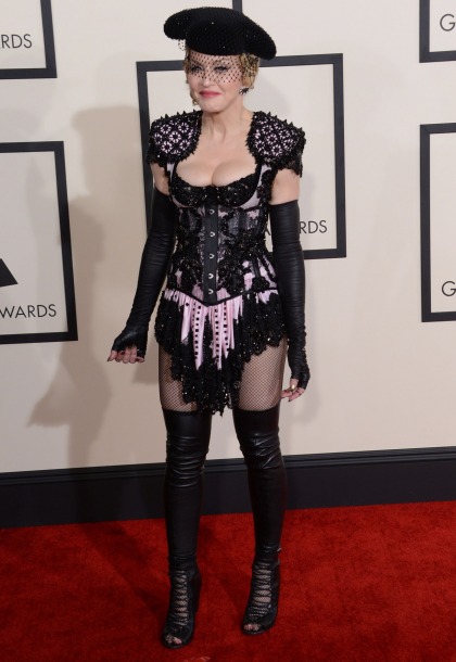 Madonna claims her Grammys flash was an 'inspired wardrobe malfunction'