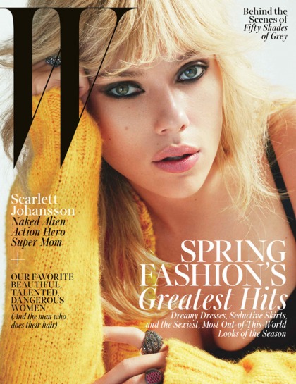 Scarlett Johansson does a high-fashion mullet for W Mag: hot or tragic?