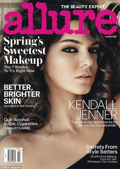 Kendall Jenner covers Allure: Tattoos are 'bumper stickers on a Bentley'