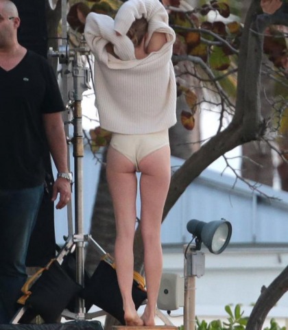 Amanda Seyfried's Booty In A Swimsuit