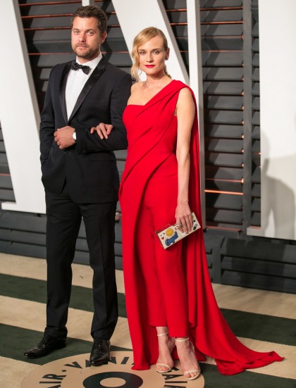 Diane Kruger in a Donna Karan jumpsuit at the VF Oscar party: odd or hot?