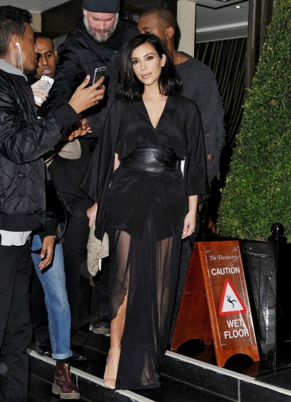 Kim Kardashian steps out in London: is this one of her best looks in months?