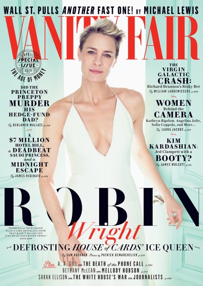 Robin Wright covers Vanity Fair, throws some subtle shade at Sean Penn