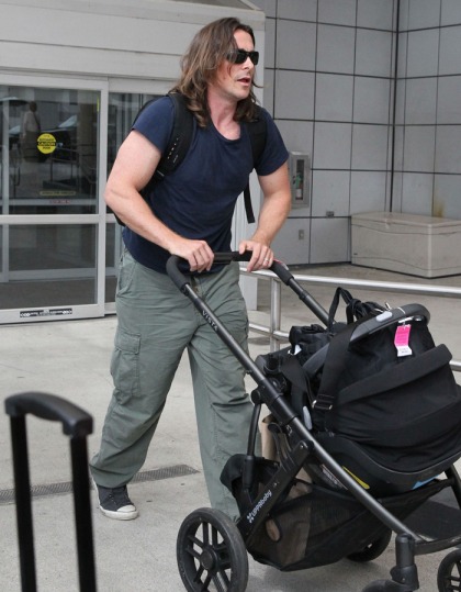 Christian Bale looks buff & hairy in New Orleans: would you hit it?