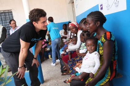 Orlando Bloom becomes the first celebrity to visit Liberia since Ebola outbreak
