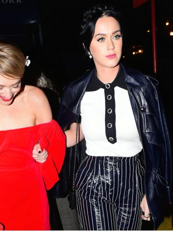 Katy Perry Lookin' Good at Karl Lagerfeld's boat Chanel party