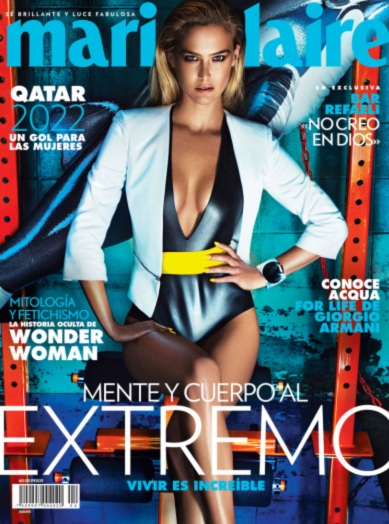 Bar Refaeli Lovely Workout for Marie Claire Mexico April 2015