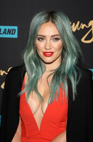 Hilary Duff Cleavage at TV Land's Younger premiere in NYC