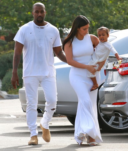 Kimye & North went to church for Easter: who was inappropriately dressed?