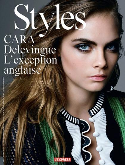 Cara Delevingne Covers L?Express Styles Magazine