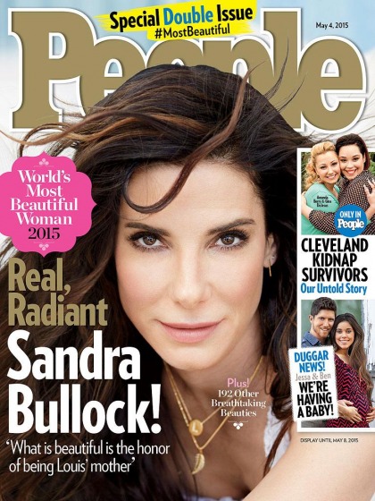 Sandra Bullock is People Mag's 'Most Beautiful' of 2015: great choice'