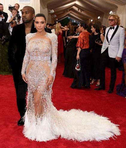 Kim Kardashian & Kanye West: 2015 Met Gala Mates