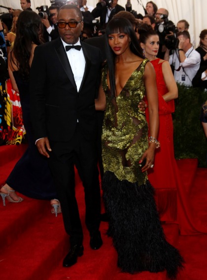 Naomi Campbell in mossy Burberry at the Met Gala: beautiful or budget?