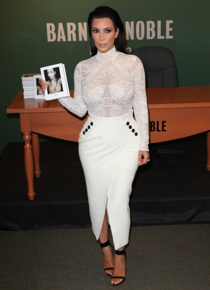 Kim Kardashian banned selfies while promoting her book of selfies, of course