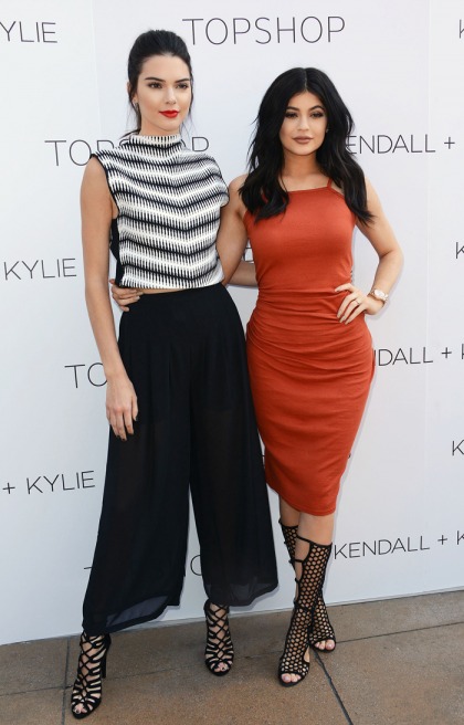 Kendall & Kylie Jenner wear Topshop to launch their own Topshop line: cute?
