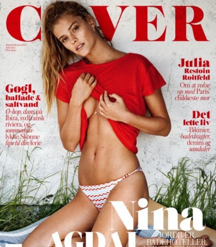 Nina Agdal Works It in Cover