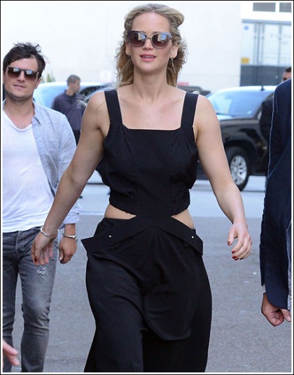 Jennifer Lawrence's Bodacious Uber Hotness Hits Comic-Con Jennifer Lawrence's Bodacious Uber Hotness Hits Comic-Con