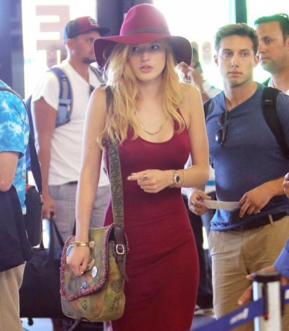 Bella Thorne Is Trouble At The Airport