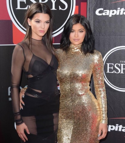 Kendall Jenner And Her Cougar Sister Kylie Jenner Do The ESPYS