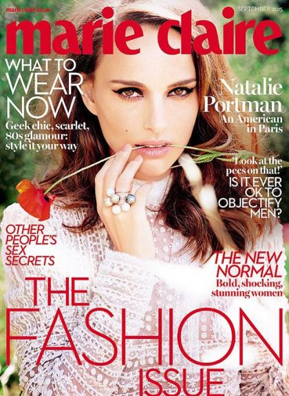 Natalie Portman Tells Marie Claire: 'I Was Lucky' There Was No Social Media During My Wild Phase