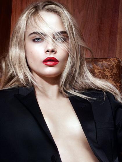 Cara Delevingne Is Barely Covered in YSL Beauty Campaign!