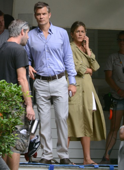 Jennifer Aniston filmed scenes with Timothy Olyphant in Atlanta: lucky?