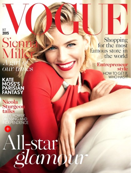 Sienna Miller covers Vogue UK, claims exhaustion by the 'curse of motherhood'