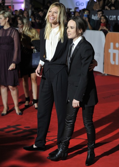 Ellen Page declares that she 'loves' girlfriend Samantha Thomas at TIFF