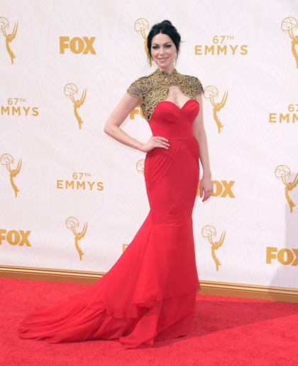 Laura Prepon in Christian Siriano at the Emmys: overdone or just right?