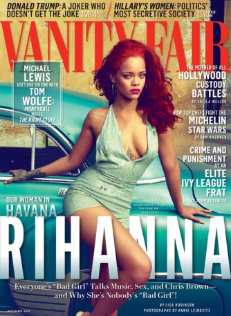 Rihanna Nude Ass in Vanity Fair November 2015