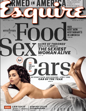 Emilia Clarke Named Sexiest Woman Alive By Esquire 2015